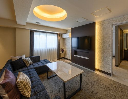 【スイート】リビング＋ベッドルーム