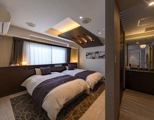 【スイート】リビング+ベッドルーム