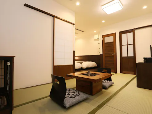 ห้องฮานะโคะโต・ชิ■ประมาณ 35 ตารางเมตร_อบอุ่นด้วยเตาผิงญี่ปุ่น