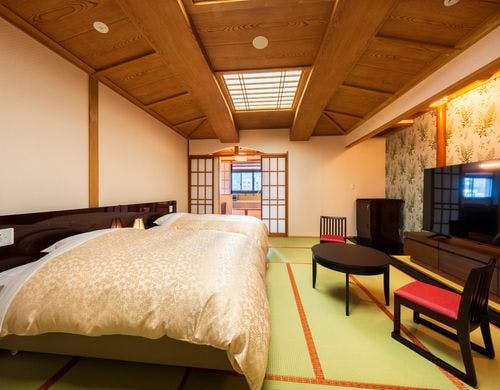 半露天風呂付　和モダン特別室「月」