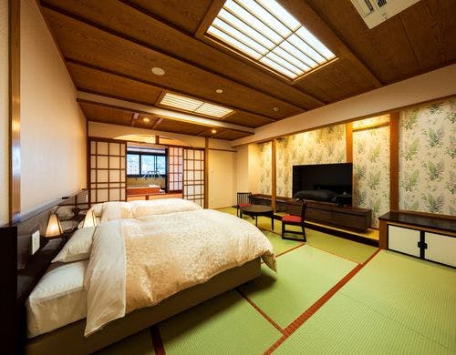 半露天風呂付　和モダン特別室「雪」