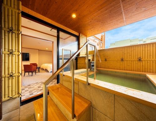 半露天風呂付　特別室洋室「椿」