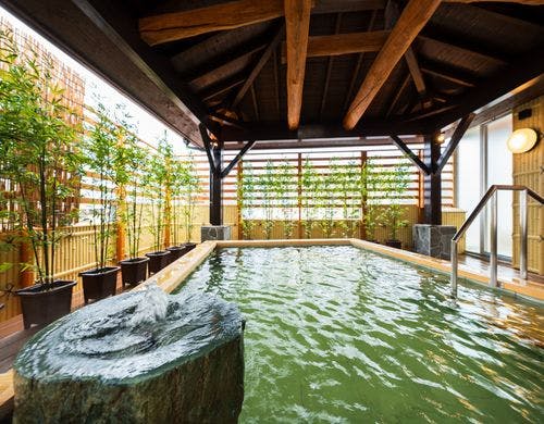 6階露天風呂　天光