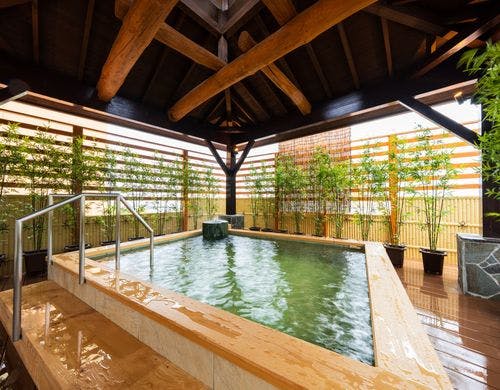 6階露天風呂　天光