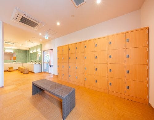 ９階大浴場　別府　脱衣所