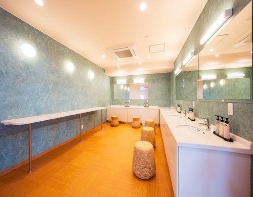 ９階大浴場　別府　脱衣所