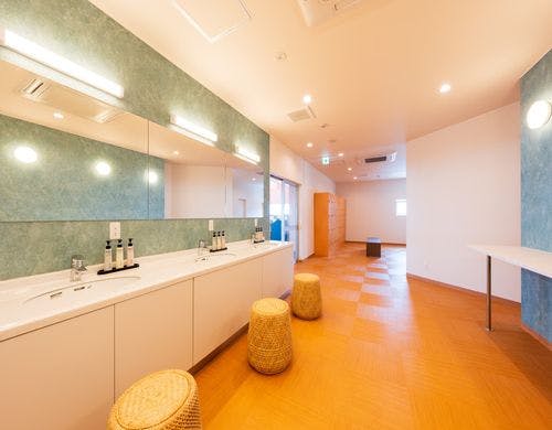 ９階大浴場　別府　脱衣所