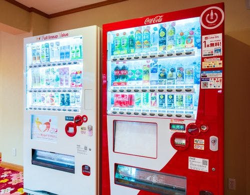 自動販売機コーナー