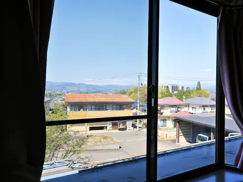 객실에서의 전망