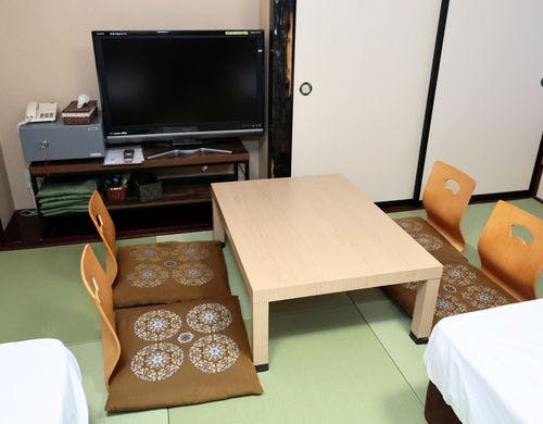 和室で寛ぐ純和風空間