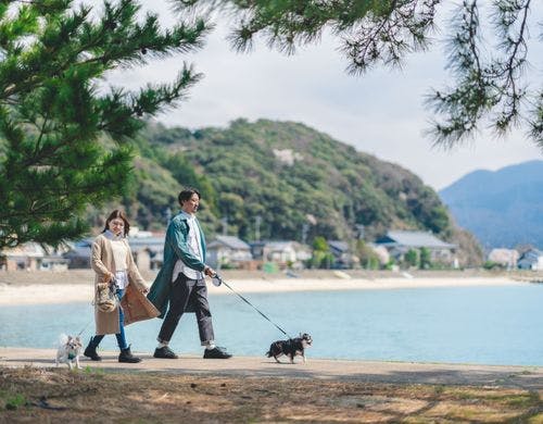 わんこと一緒ならもっと楽しい。