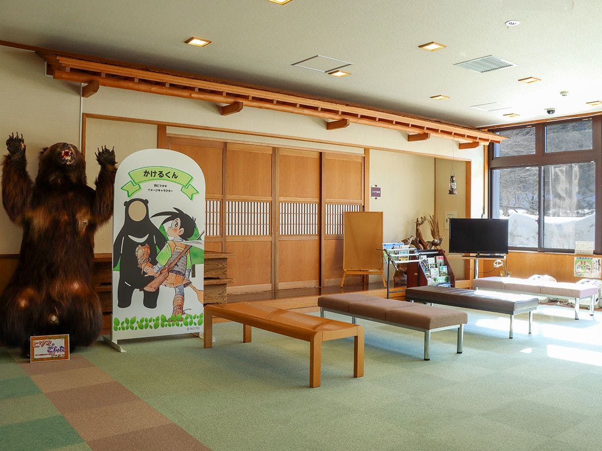 #ภายในโรงแรม ตุ๊กตาหมีขนาดใหญ่รอต้อนรับคุณ♪