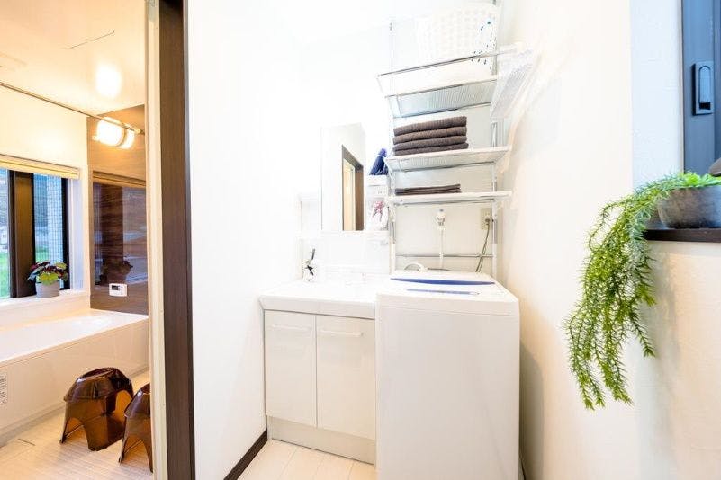 พื้นที่ล้างหน้าและเปลี่ยนเสื้อผ้า