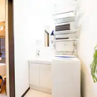 พื้นที่ล้างหน้าและเปลี่ยนเสื้อผ้า