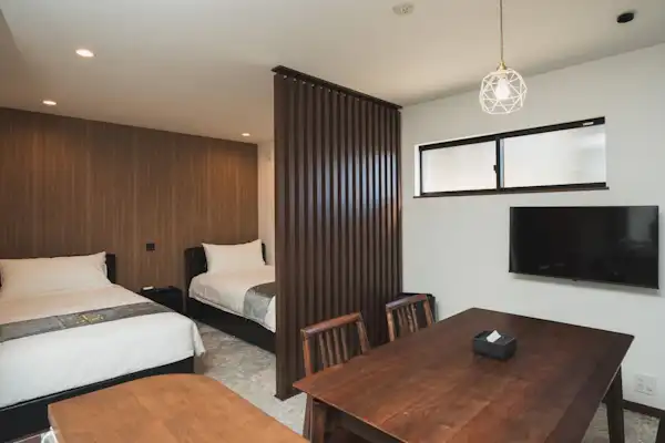 【รูฟท็อปวิลล่า】ห้องนอนชั้น 1