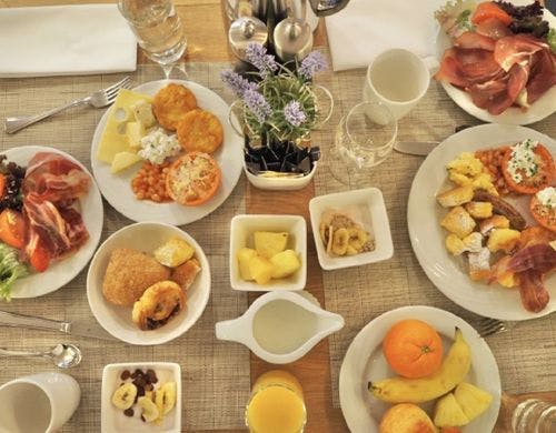 朝食ビュッフェ（イメージ）