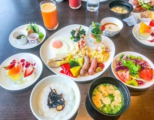 朝食ビュッフェ（イメージ）