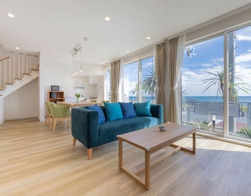 メゾネットルーム_リビング