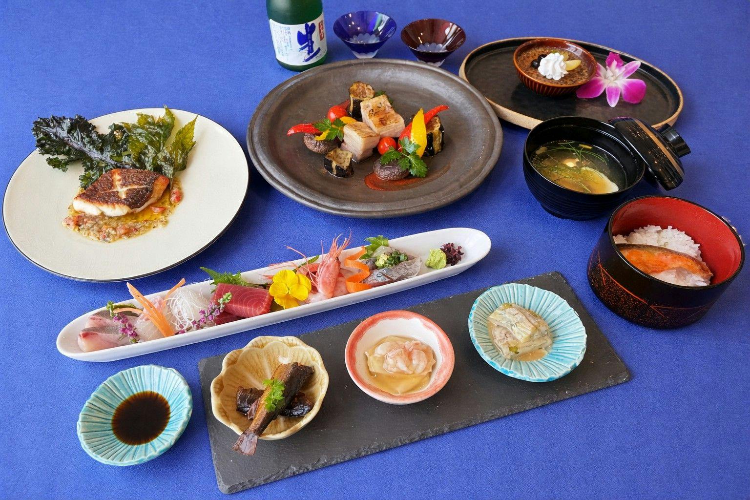 【เมนูฤดูร้อน】คอร์สฟิวชันญี่ปุ่น-ตะวันตก