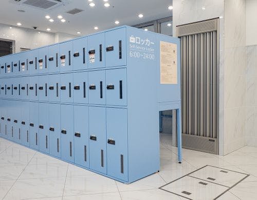 セルフロッカー（57台_宿泊者無料）