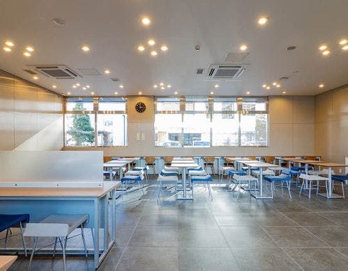 朝食会場