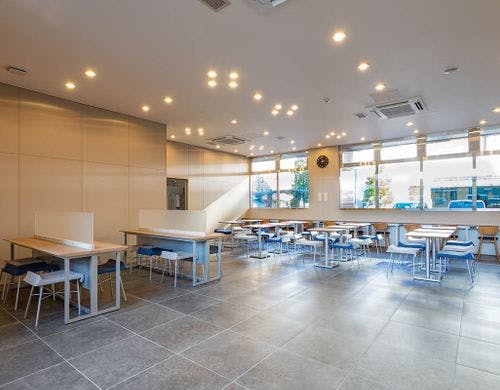 朝食会場