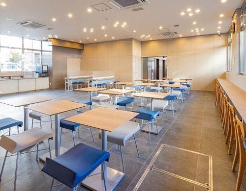 朝食会場