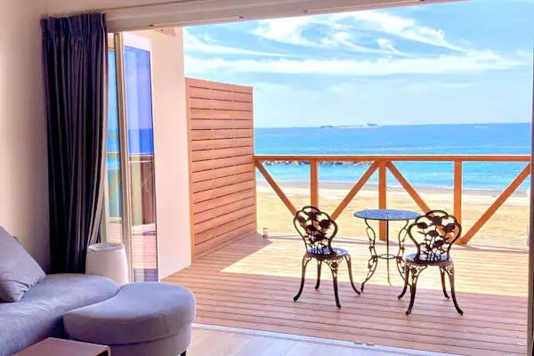 วิวสวยงามจากห้องพัก