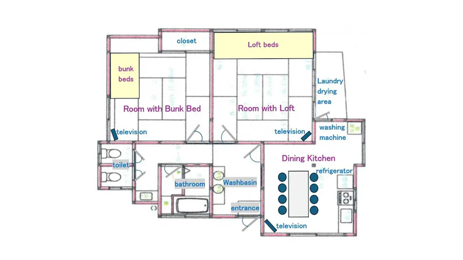 Detached Rental House “Hanareya”