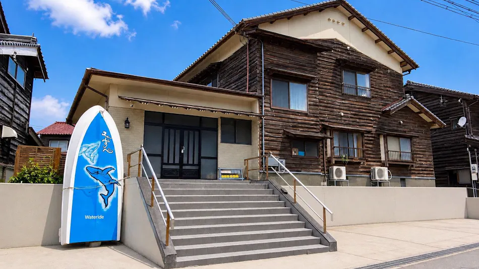 Waterside Villa Mizube near Takeno-beach, Benten Beach