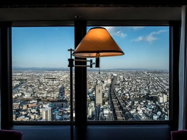 東側客室から望む景色(イメージ)