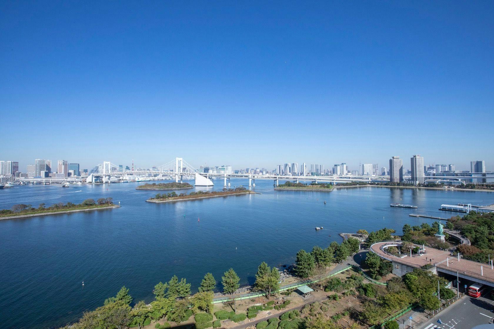 Rainbow Bridge viewed from the Hotel