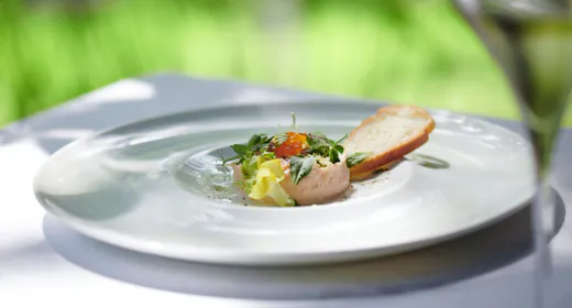 【早期割90】ワンランク上のフレンチディナープラン<2食付><夕食後半>