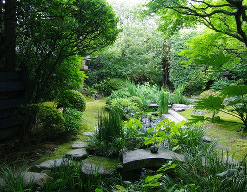 本館12＋7帖（準特別室）庭イメージ