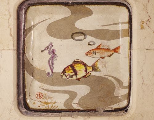 家族風呂（大理石）陶板イメージ