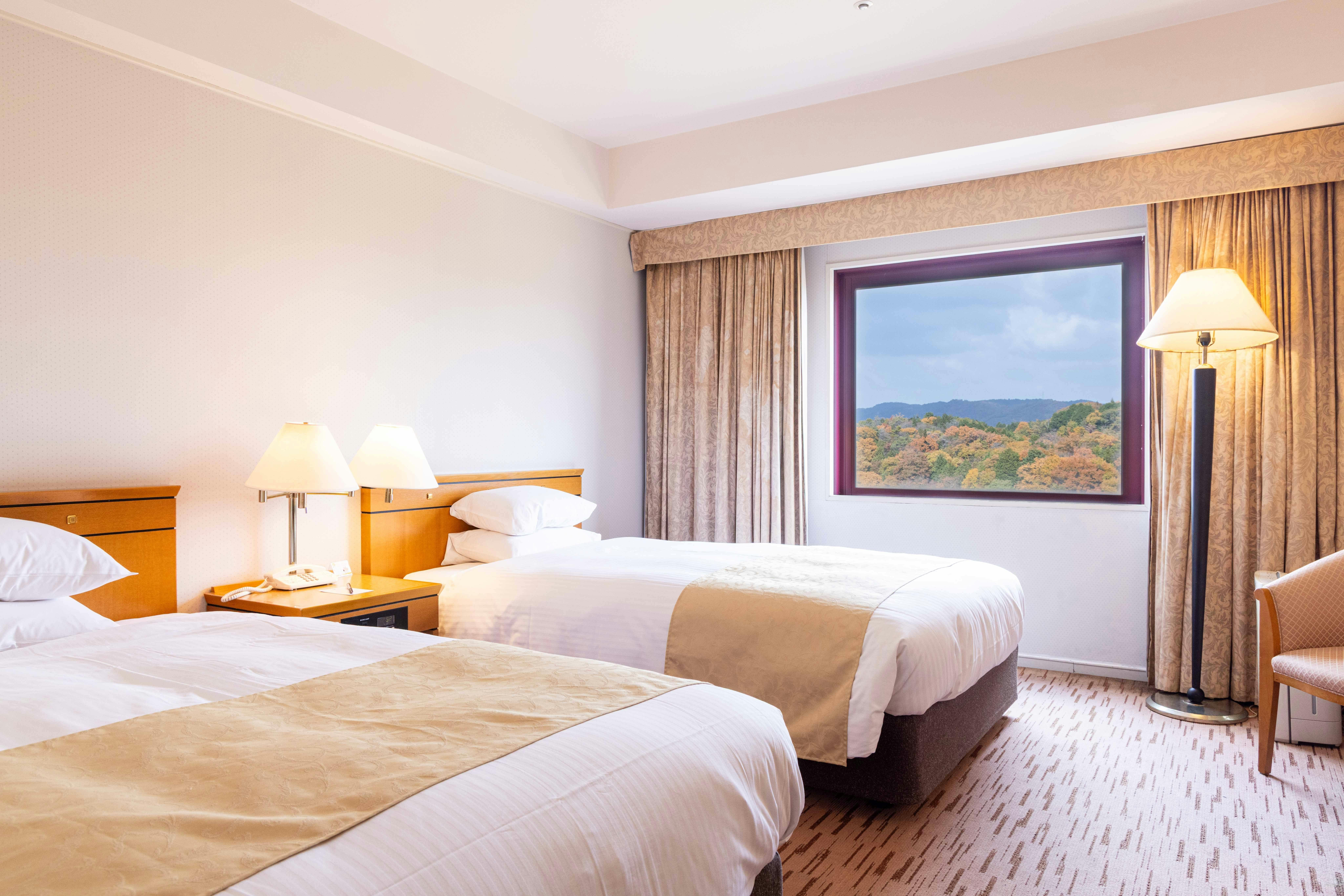 ガーデンビュースタンダードツイン　ベッド