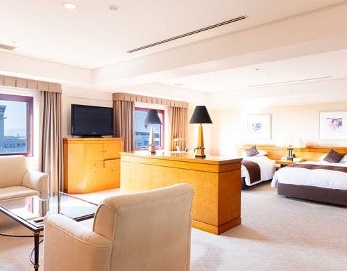 エアポートビューファミリー　ベッド