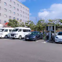 駐車場 EV充電器