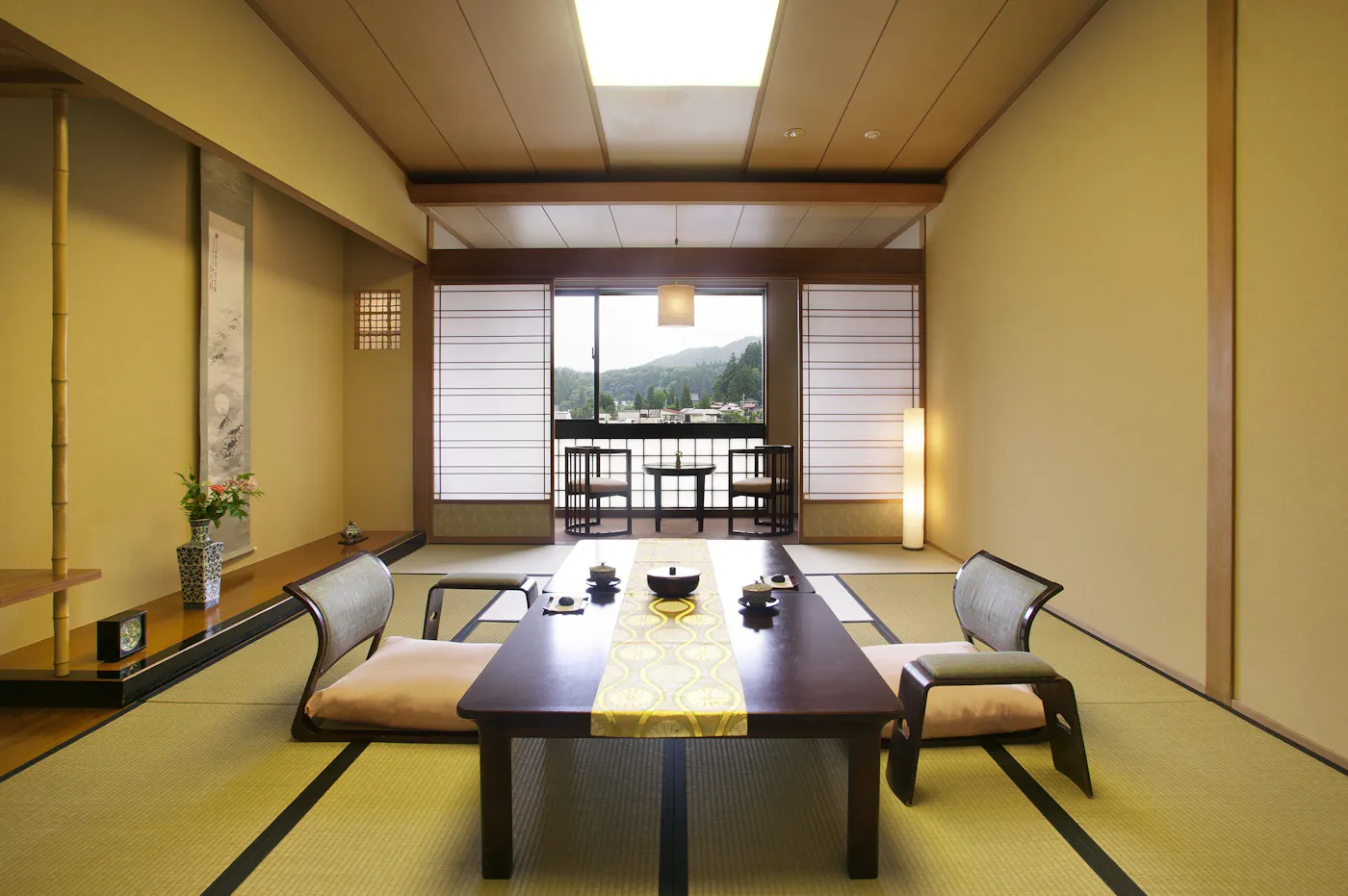 本陣平野屋 花兆庵：和室の客室