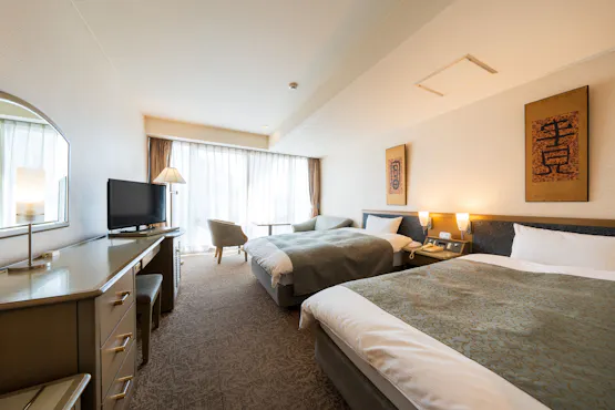 Bangunan Utama/Kamar Gaya Barat Contoh Kamar Tamu