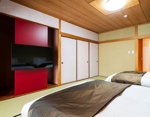 モダン和室ツインベット 3階【禁煙】