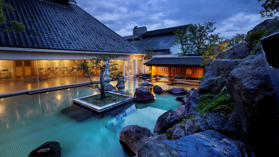 Beppu Onsen Hotel Shirochiku