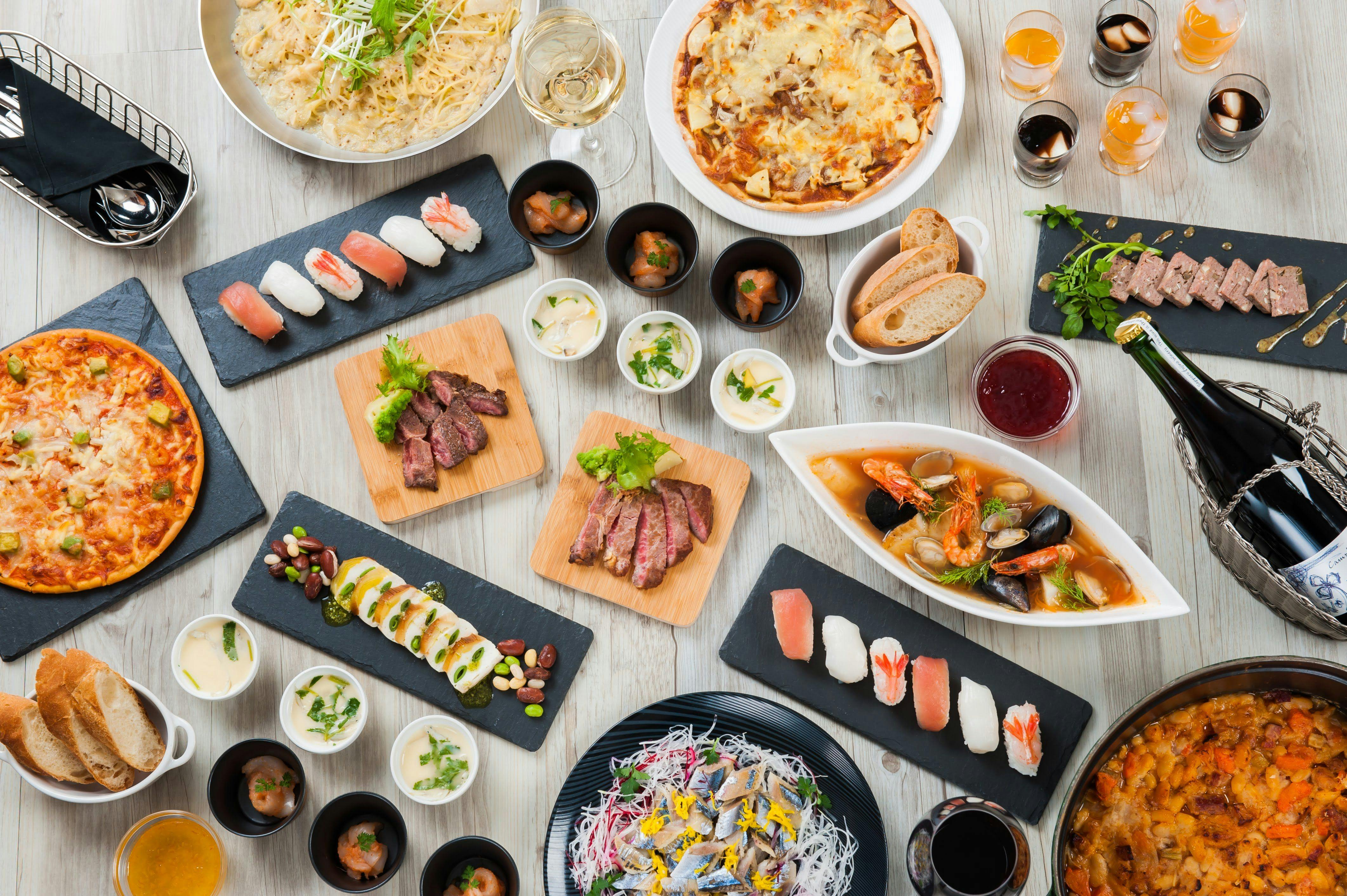 ディナービュッフェ