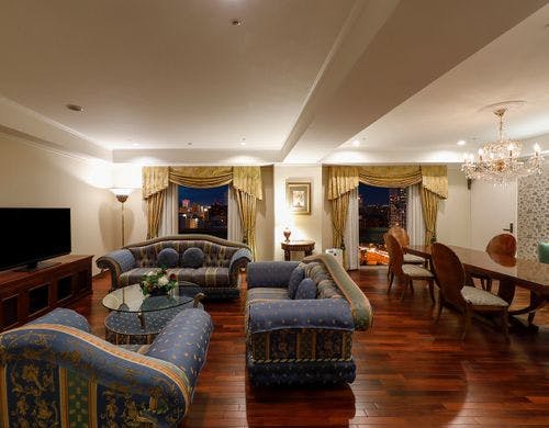 プレジデンシャルスイート　リビング