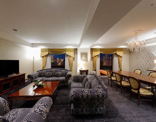 ロイヤルスイートルーム　リビング