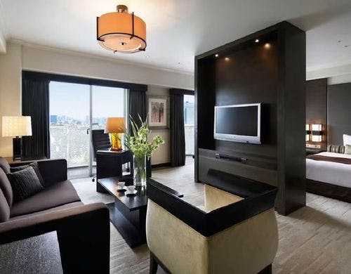 ジュニアスイートのバスルーム