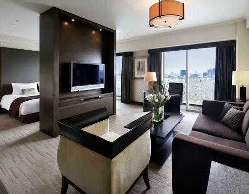 ジュニアスイートのバスルーム