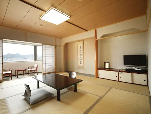 Kamar gaya Jepang 12,5 tatami di Sansuikan - Contoh