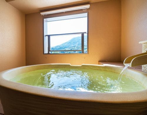 讃水館9階ラグジュアリー露天風呂付