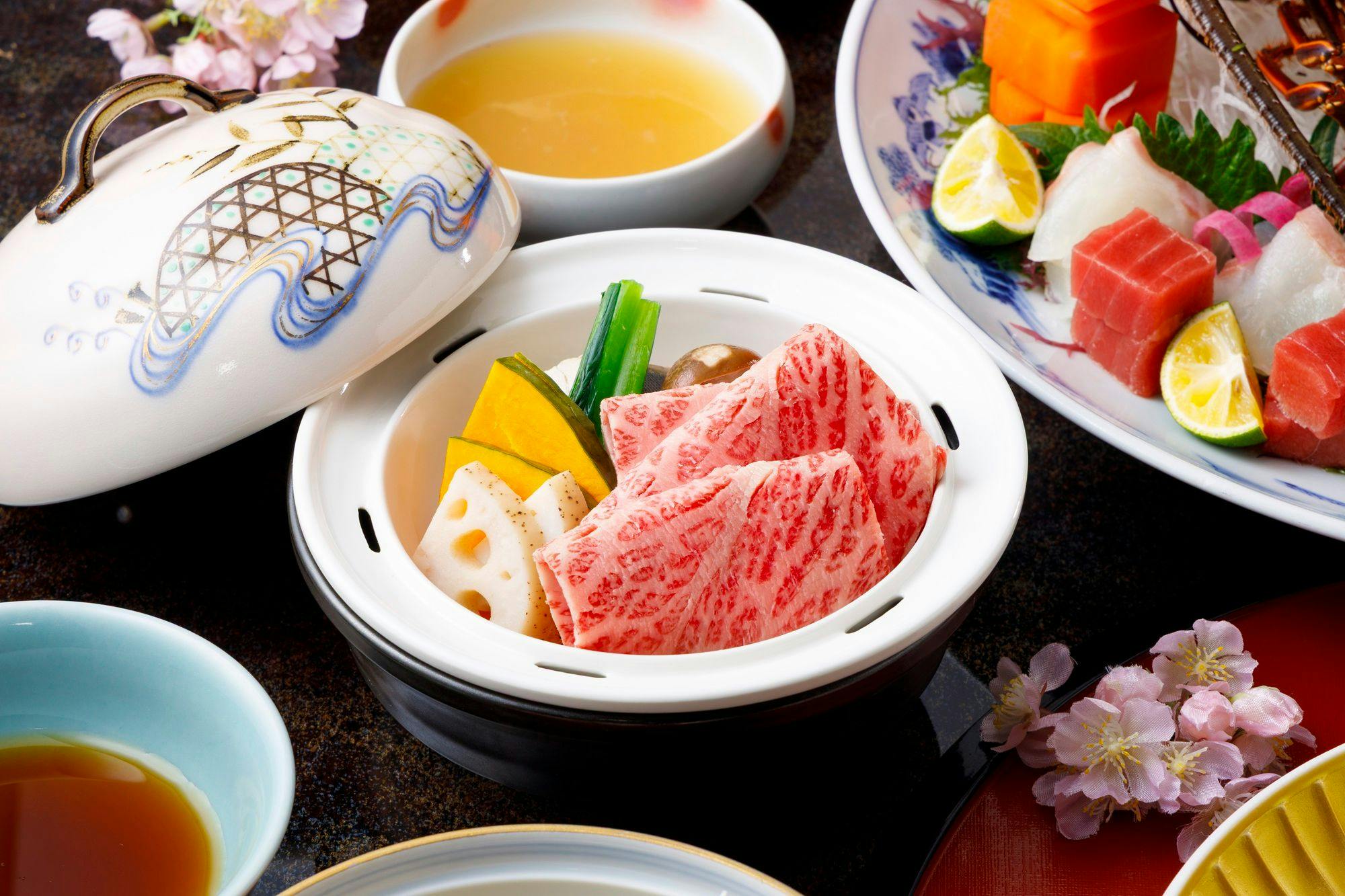 Kaiseki Musim Semi Spesial Premium, Daging Sapi Olive